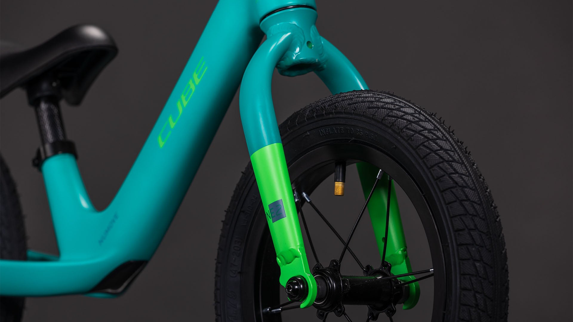 grünes cube fahrrad Cube Numove 120 walk seagreen´n´green 2026