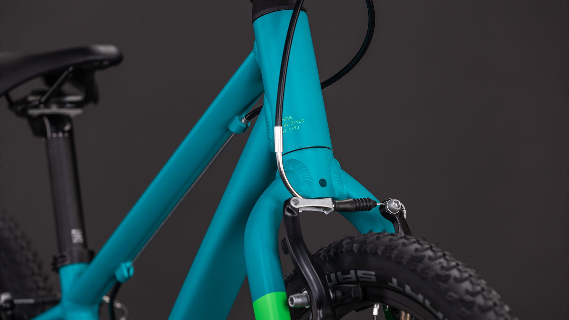 cube mountainbike grau grün Cube Numove 180 seagreen´n´green 2026
