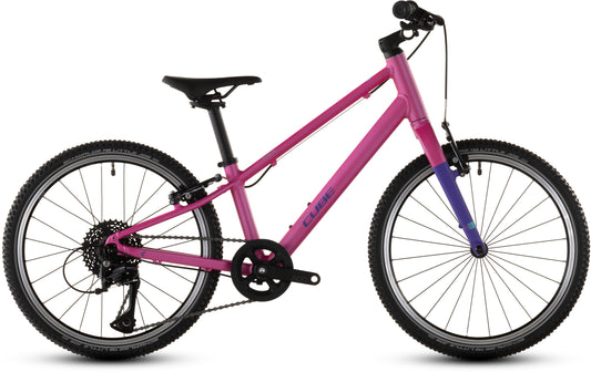 Produktbild: Cube Numove 200 fucsia´n´plum, Seitenansicht (weißer Hintergrund)