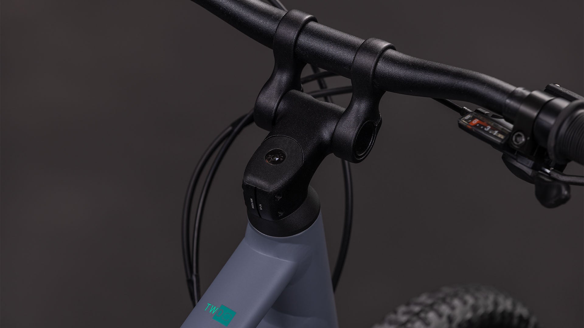 Produktbild: Cube Numove 200 Disc lavagrey´n´coolgreen, Detailaufnahme 02