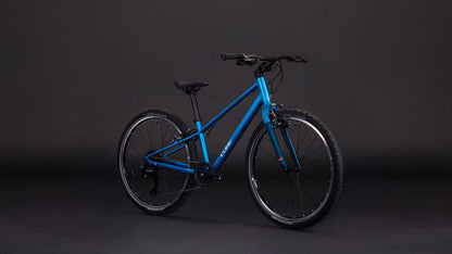 Produktbild: Cube Numove 240 topasblue´n´nebula, Schrägansicht (schwarzer Hintergrund)