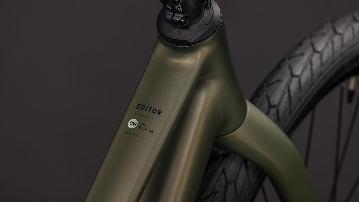 Produktbild: Cube Editor ONE reedgreen´n´black, Detailaufnahme 01