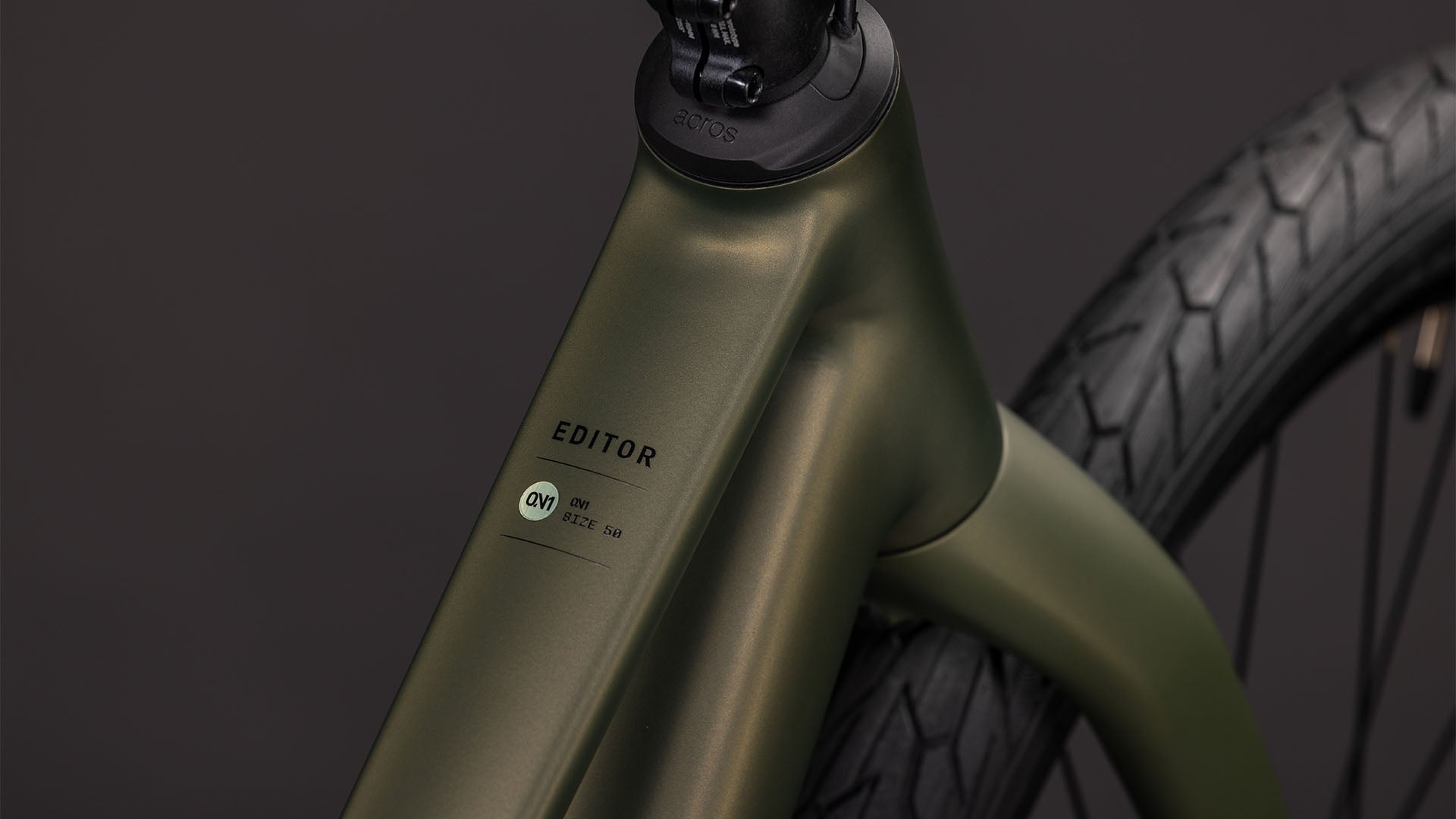 Produktbild: Cube Editor ONE reedgreen´n´black, Detailaufnahme 01