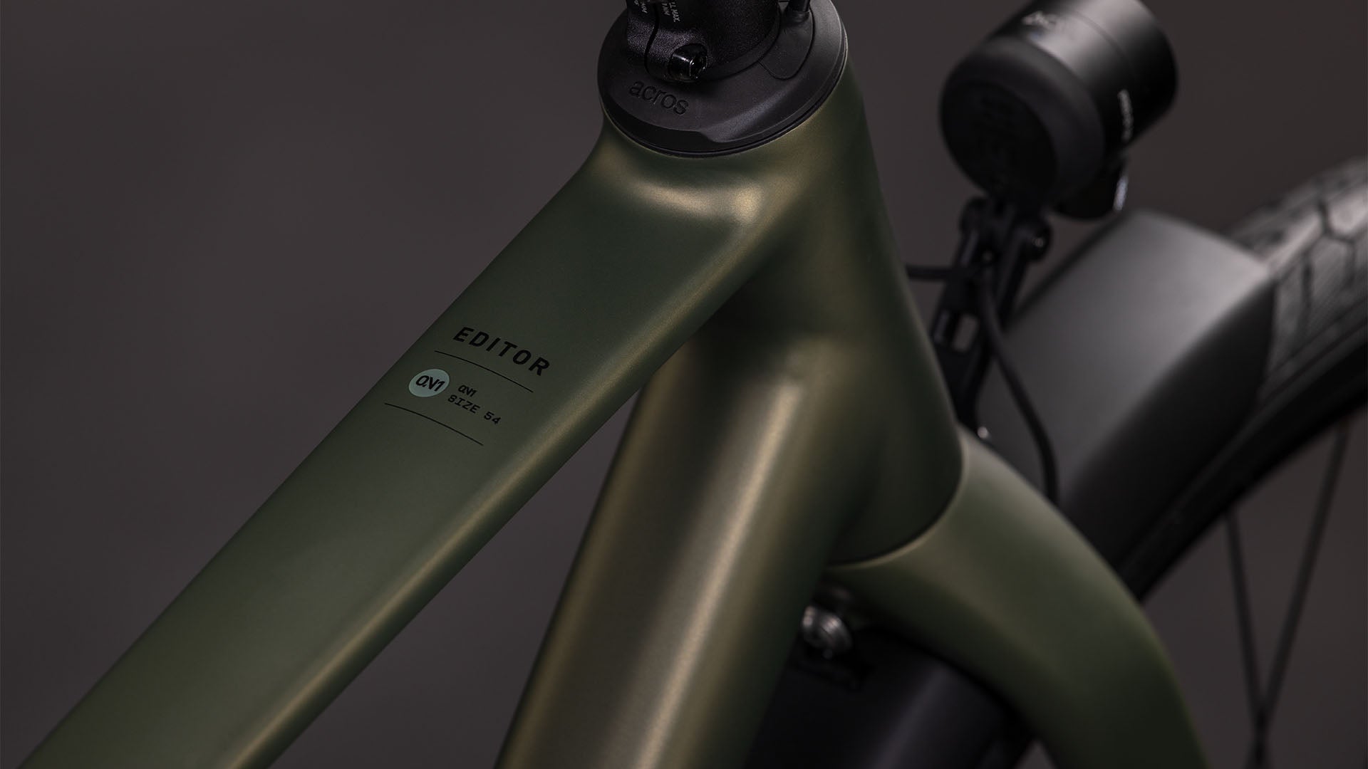 Produktbild: Cube Editor ONE FE reedgreen´n´black, Detailaufnahme 01