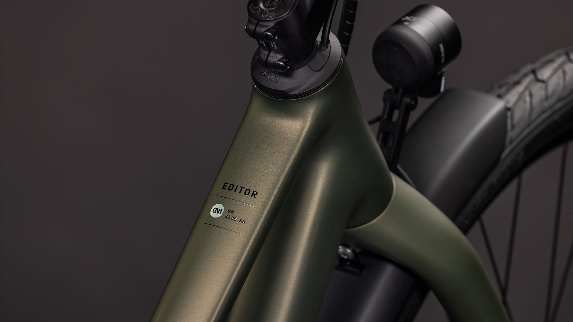 Produktbild: Cube Editor ONE FE reedgreen´n´black, Detailaufnahme 01