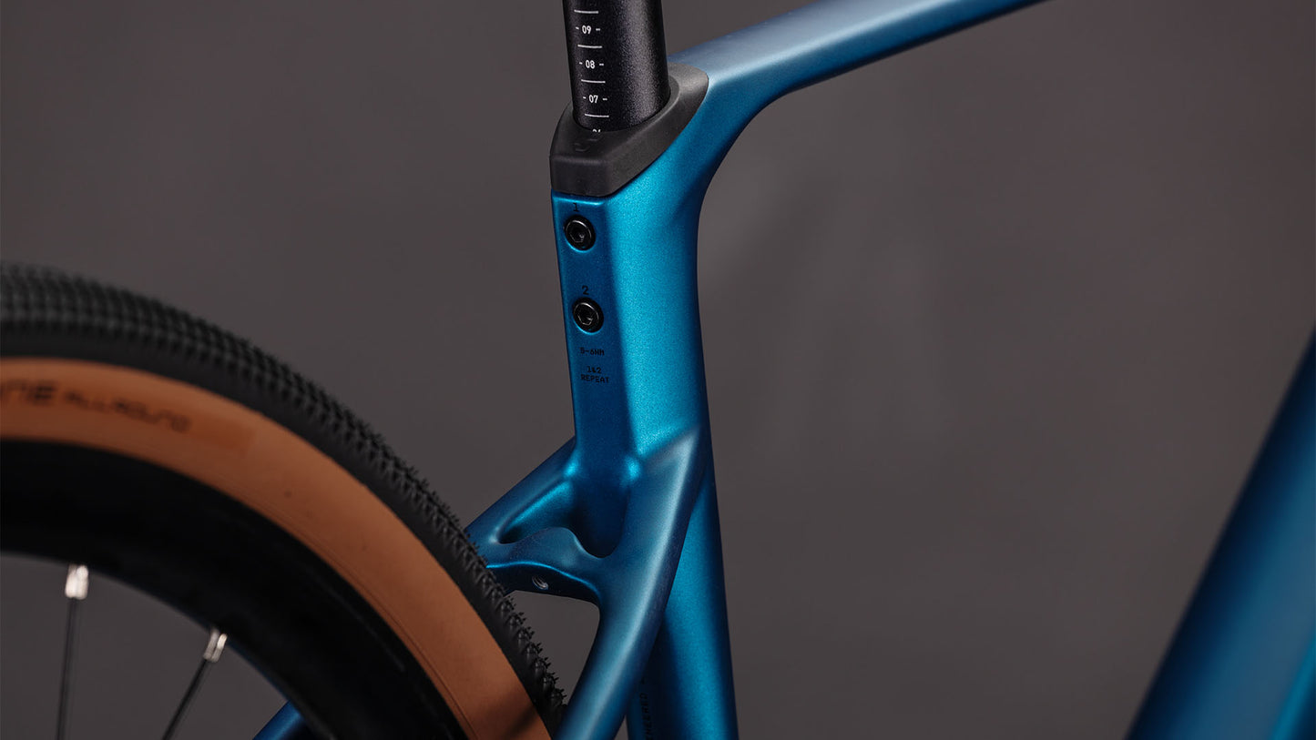 Produktbild: Cube Nulane C:62 SLX electricblue´n´blue, Detailaufnahme 02