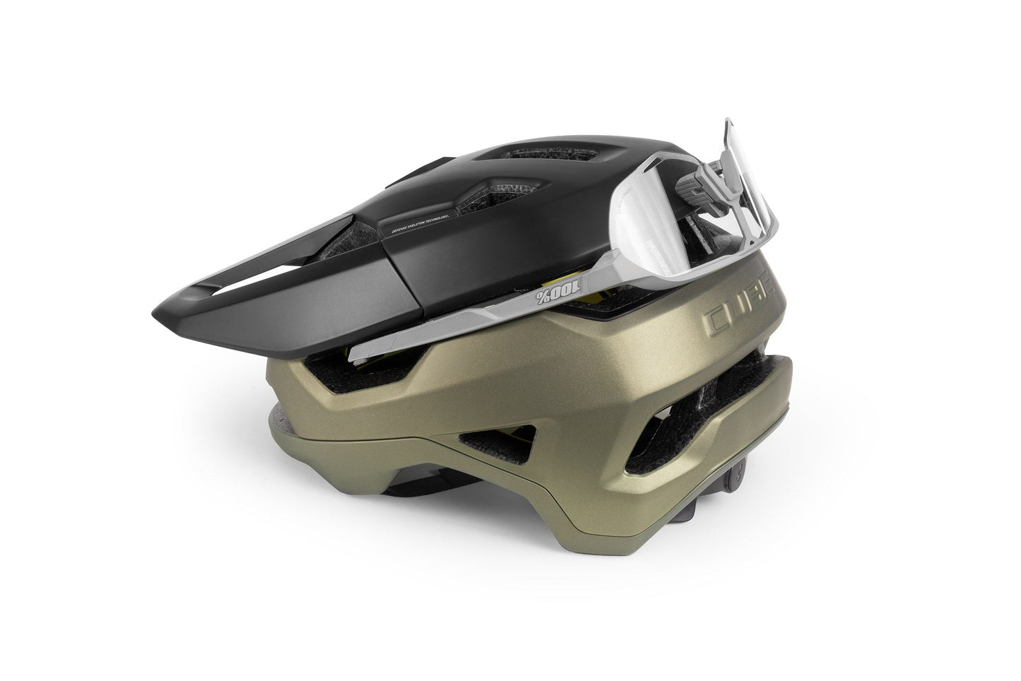 CUBE Helm TROOPER TM in reed green – Detailansicht 5