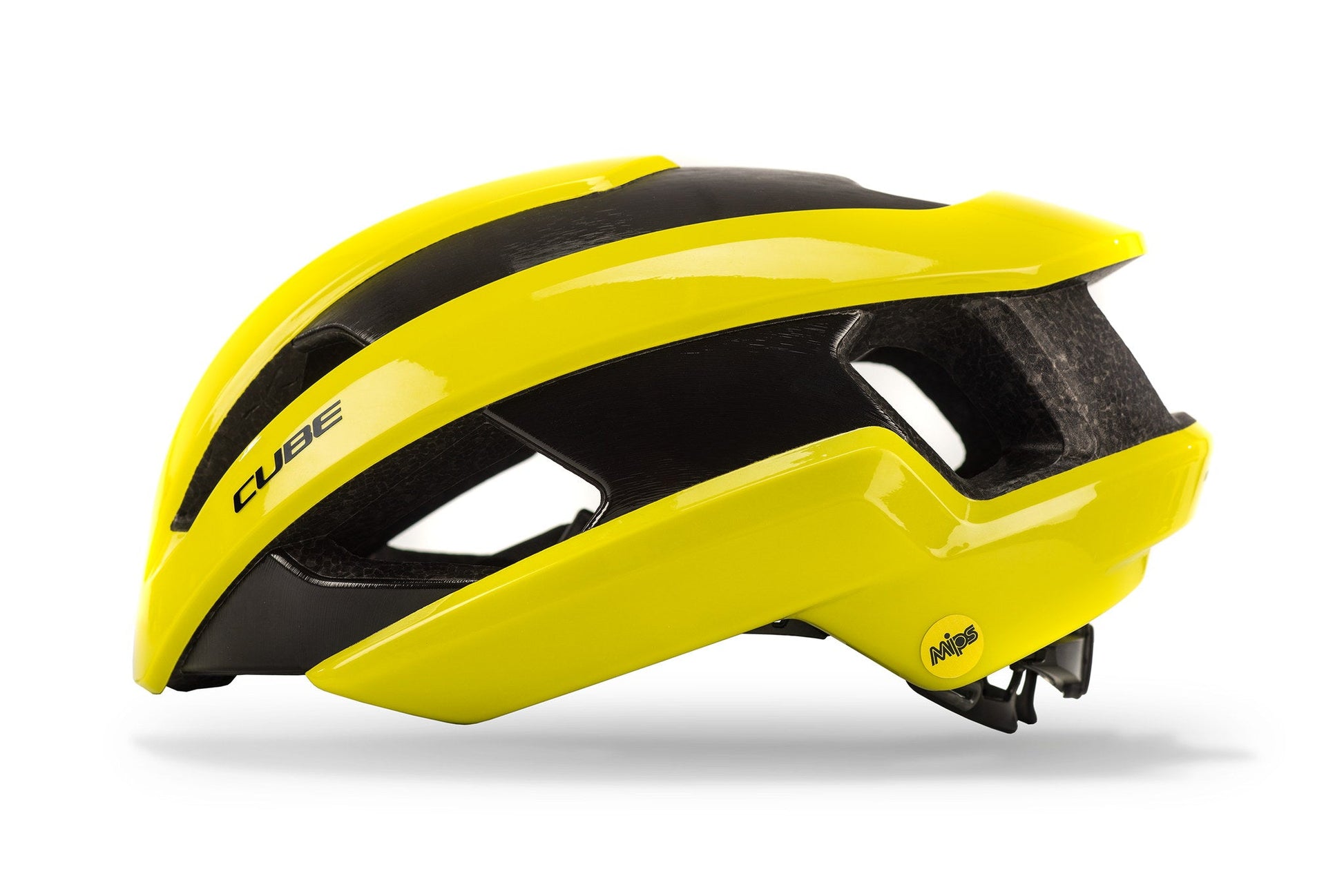 CUBE Helm HERON in yellow – Ansicht 2