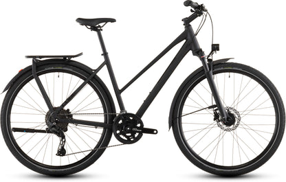 Produktbild: Cube Kathmandu Pro coal´n´black, Seitenansicht (weißer Hintergrund)