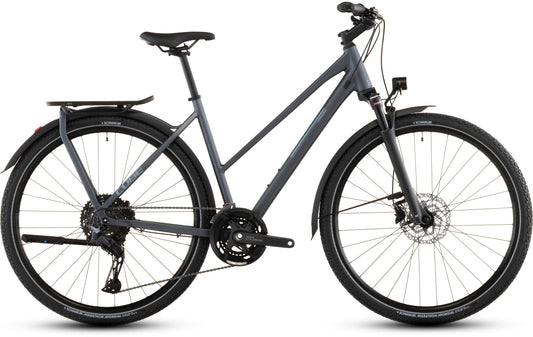 Cube Kathmandu EXC metallicgrey´n´chrome Trapeze 2026