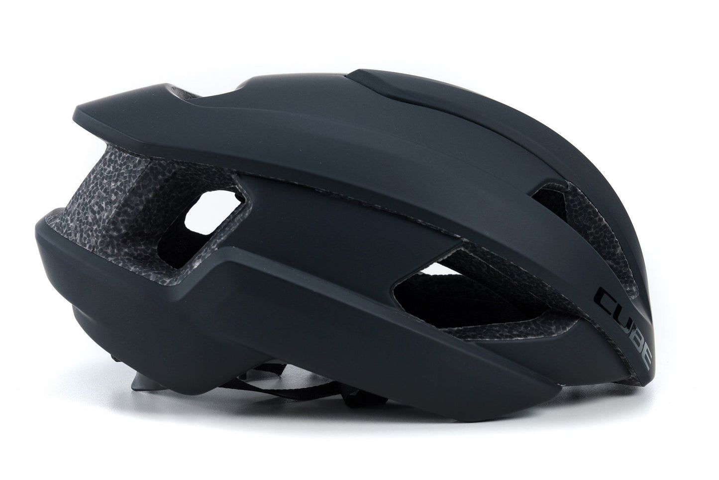 CUBE Helm HERON in black – Detailansicht 1