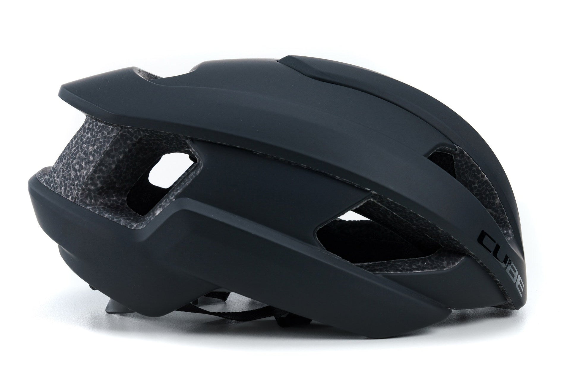 CUBE Helm HERON in black – Detailansicht 1