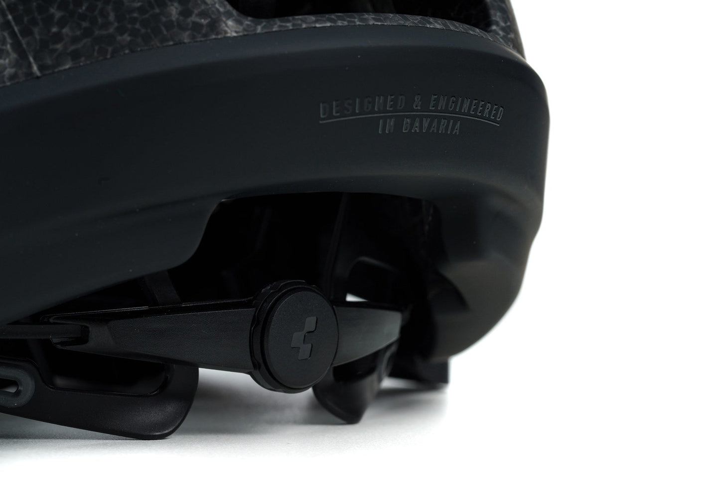 CUBE Helm HERON in black – Detailansicht 2
