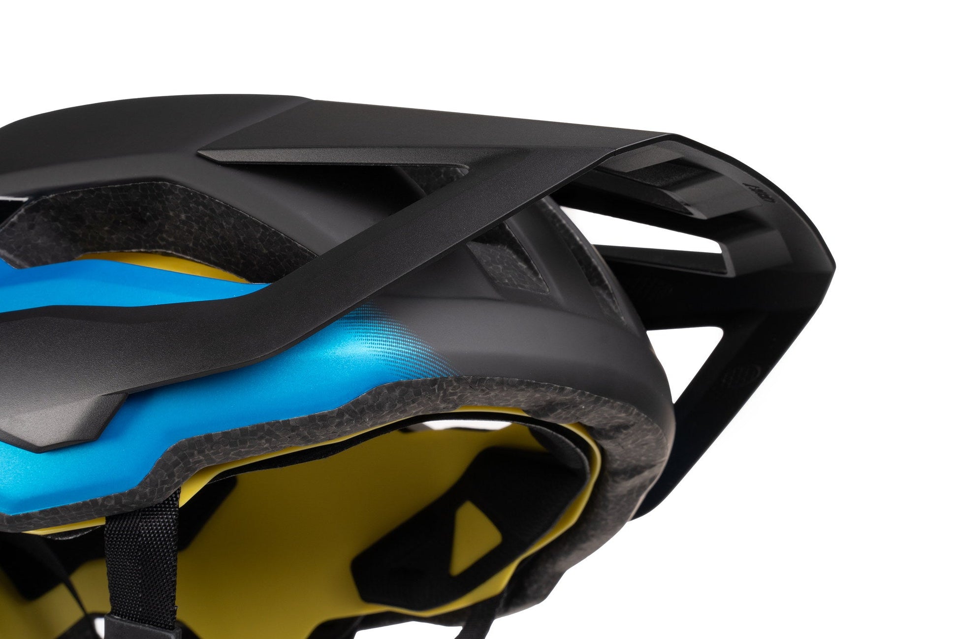 CUBE Helm STRAY X Actionteam in blue – Detailansicht 2