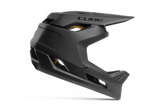CUBE Helm DESCENDER black - Fullface