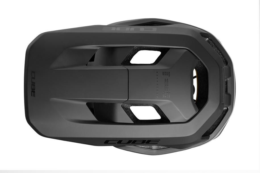 cube fullface helm CUBE Helm DESCENDER black
