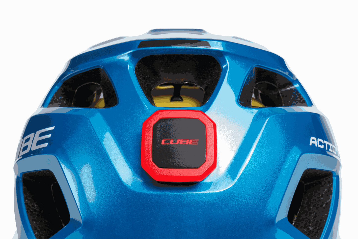 CUBE Helm LINOK X Actionteam in blue – Detailansicht 2