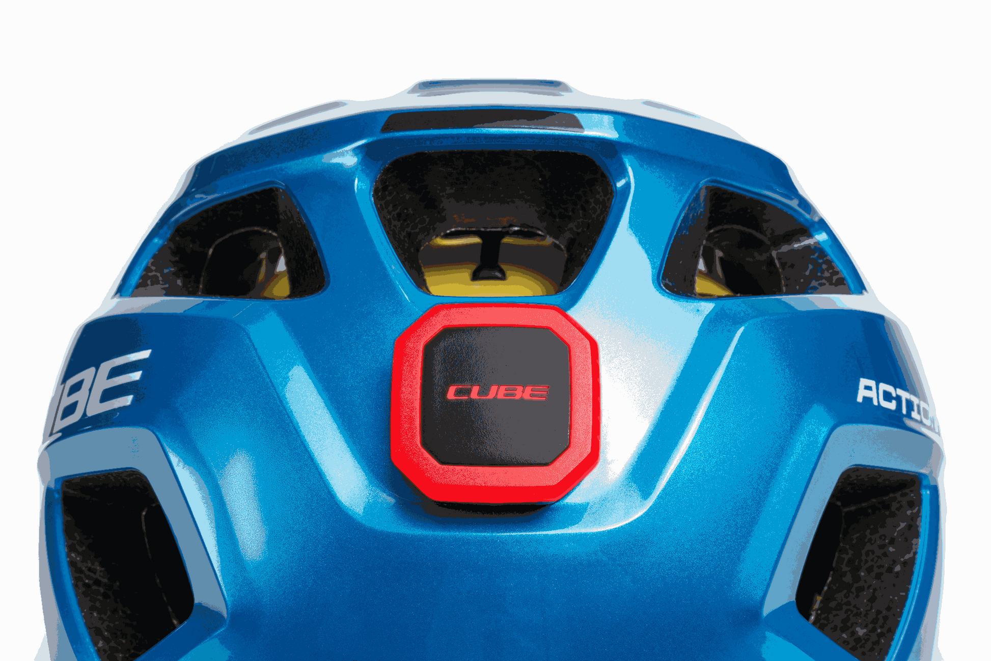 CUBE Helm LINOK X Actionteam in blue – Detailansicht 2