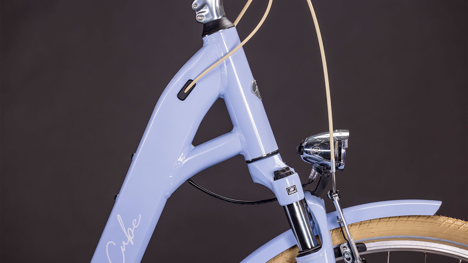 Produktbild: Cube Aruba blueblossom´n´creme, Detailaufnahme 02