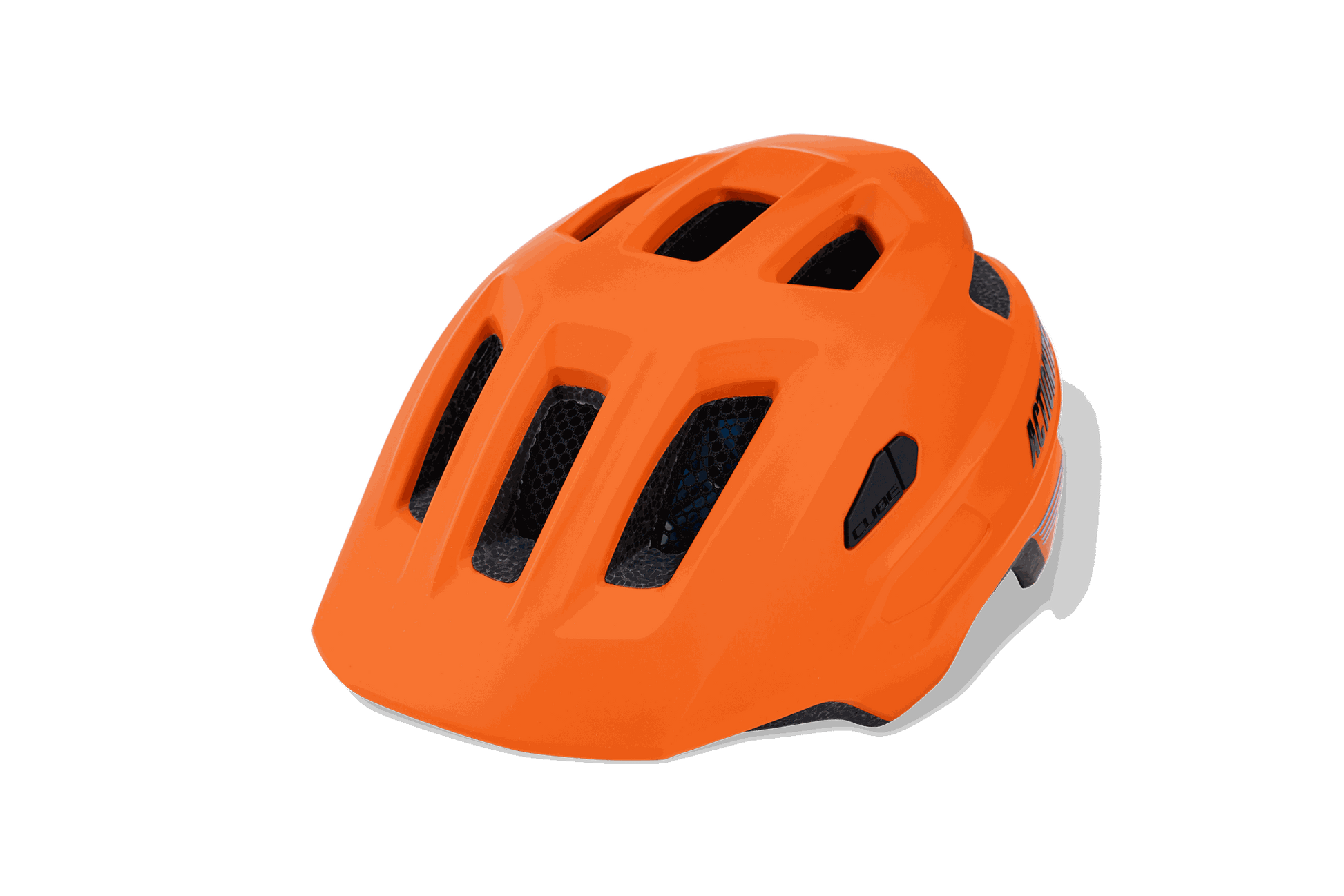 CUBE Helm LINOK X Actionteam in matt orange´n´blue