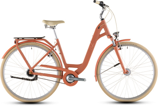 Produktbild: Cube Aruba papaya´n´creme, Seitenansicht (weißer Hintergrund)