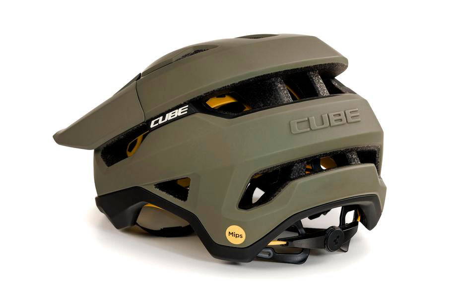CUBE Helm TROOPER TM in olive – Detailansicht 3