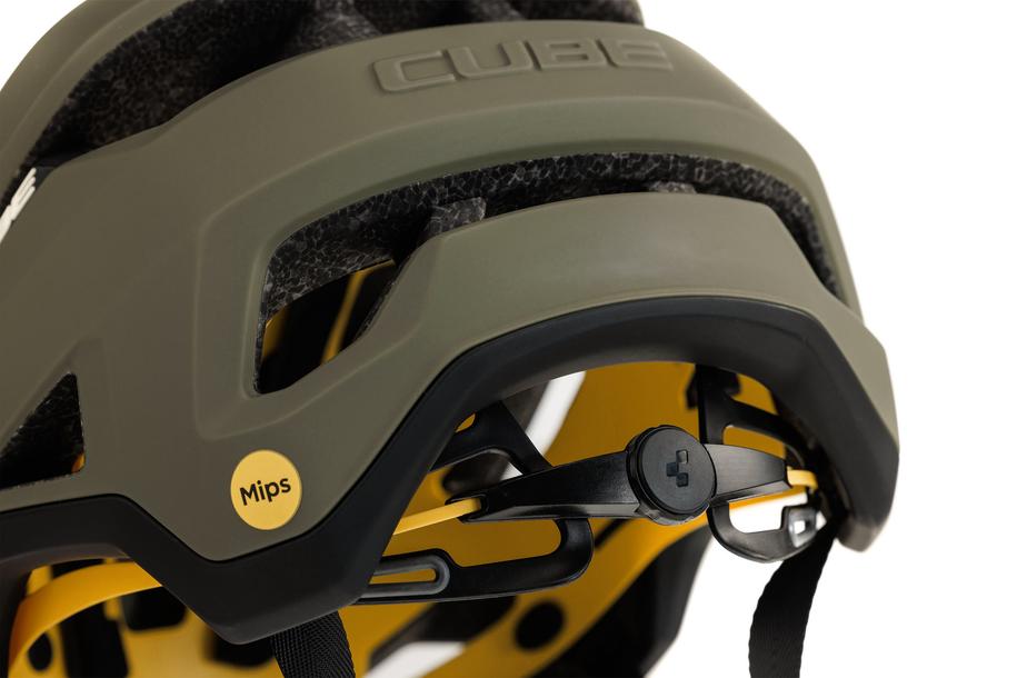 CUBE Helm TROOPER TM in olive – Detailansicht 4