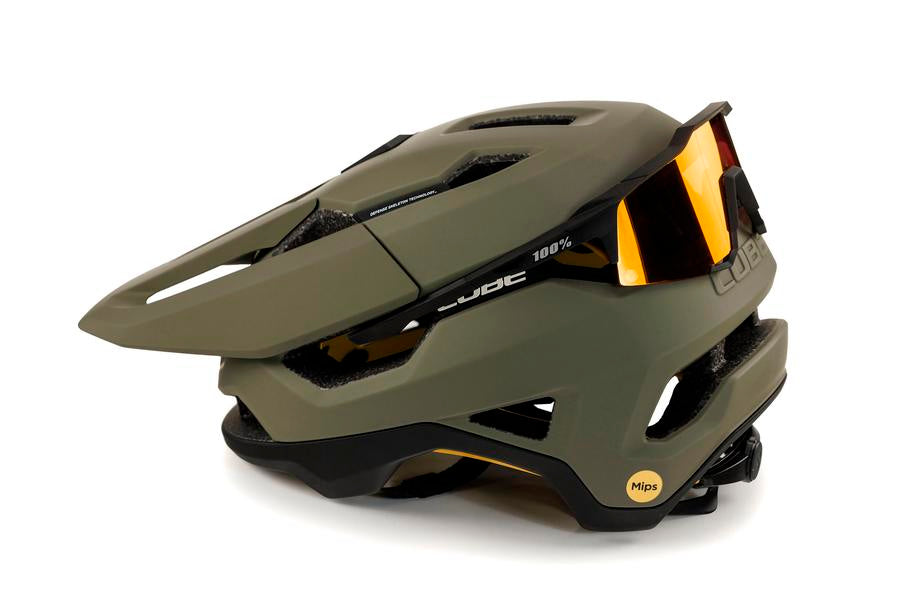 CUBE Helm TROOPER TM in olive – Detailansicht 5
