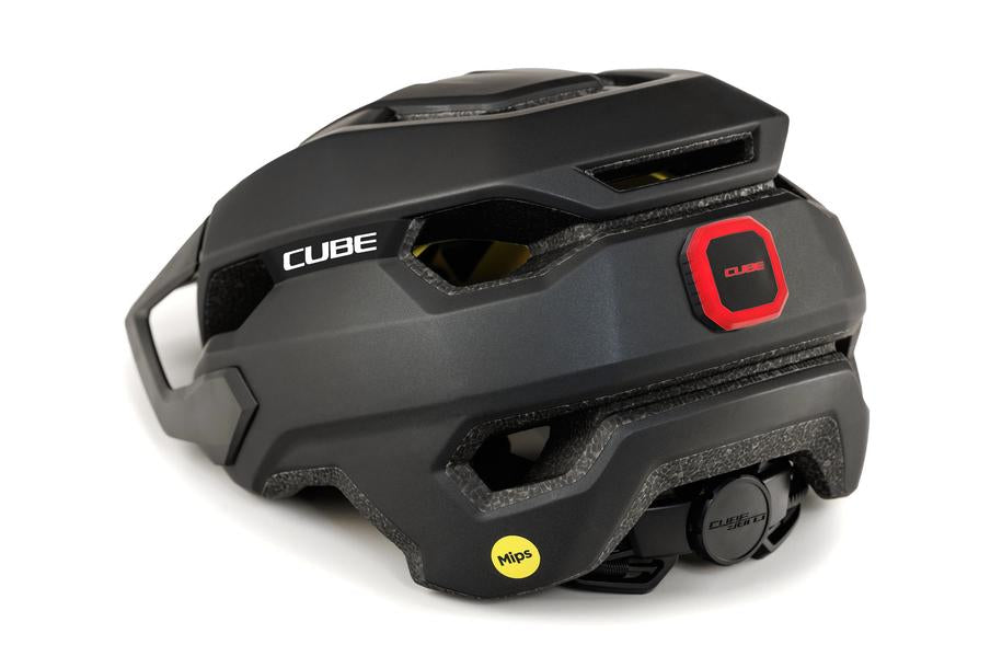 CUBE Helm STRAY in black – Detailansicht 5
