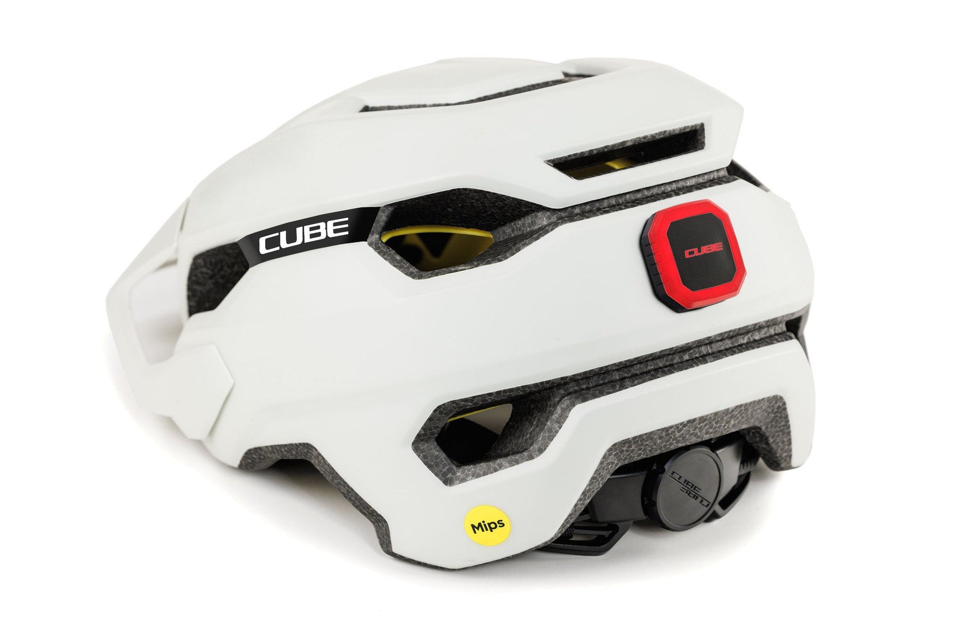 CUBE Helm STRAY in white – Detailansicht 5