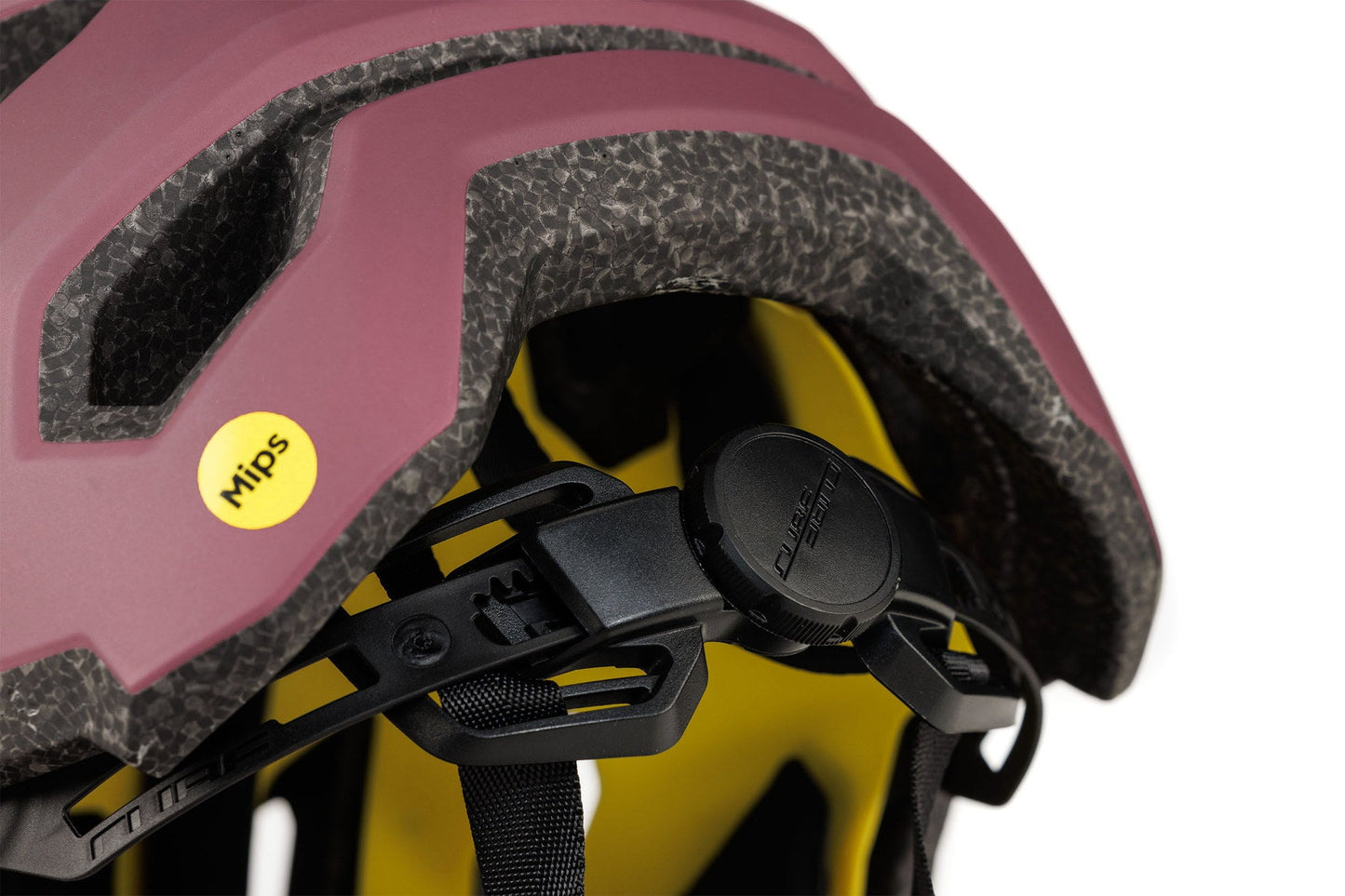 CUBE Helm STRAY in burgundy – Detailansicht 4