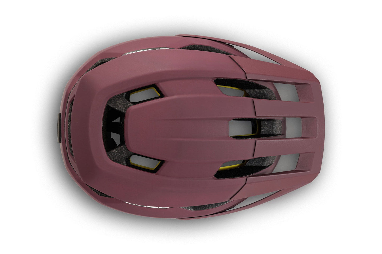 CUBE Helm STRAY in burgundy – Detailansicht 6