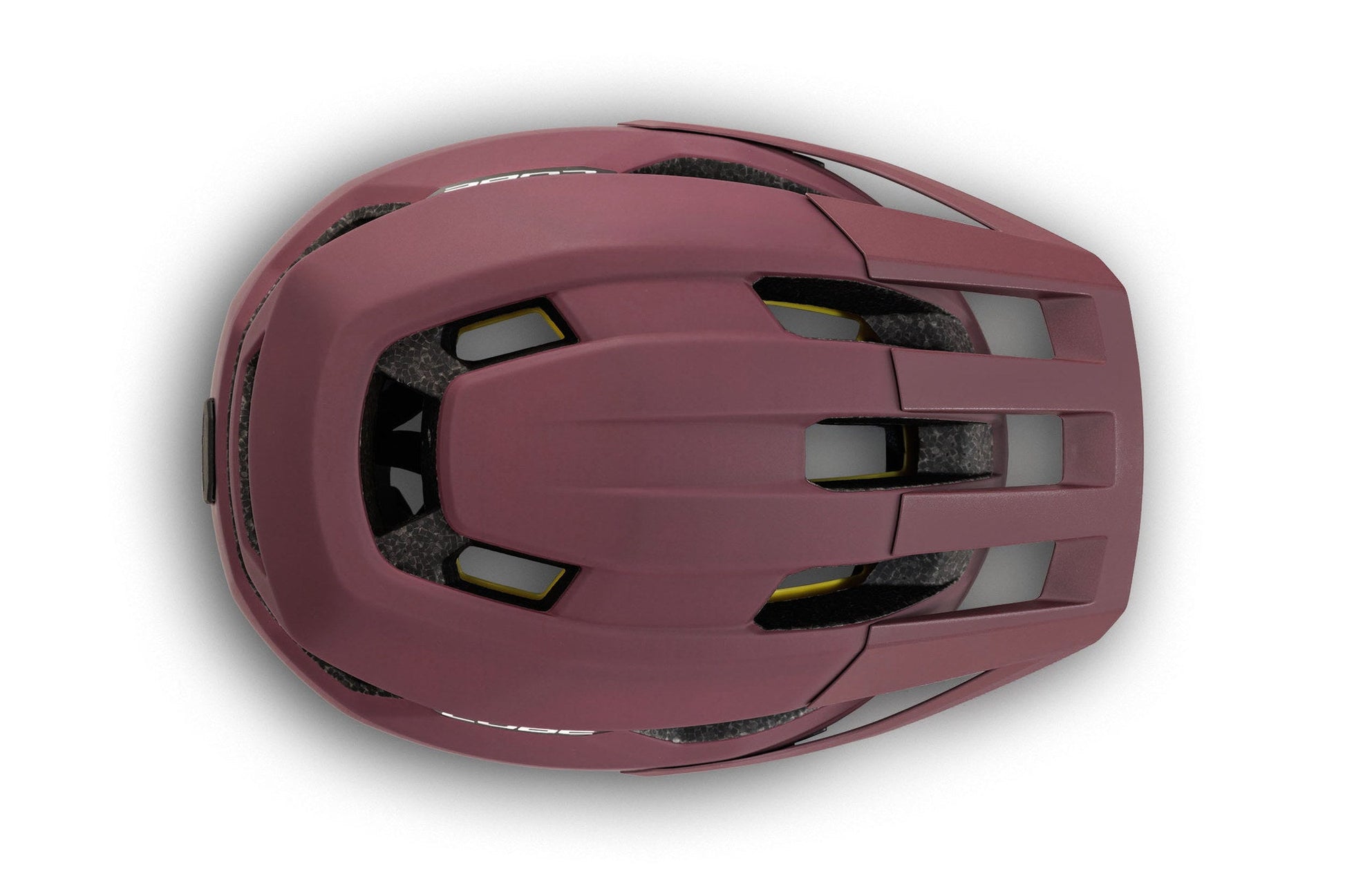 CUBE Helm STRAY in burgundy – Detailansicht 6
