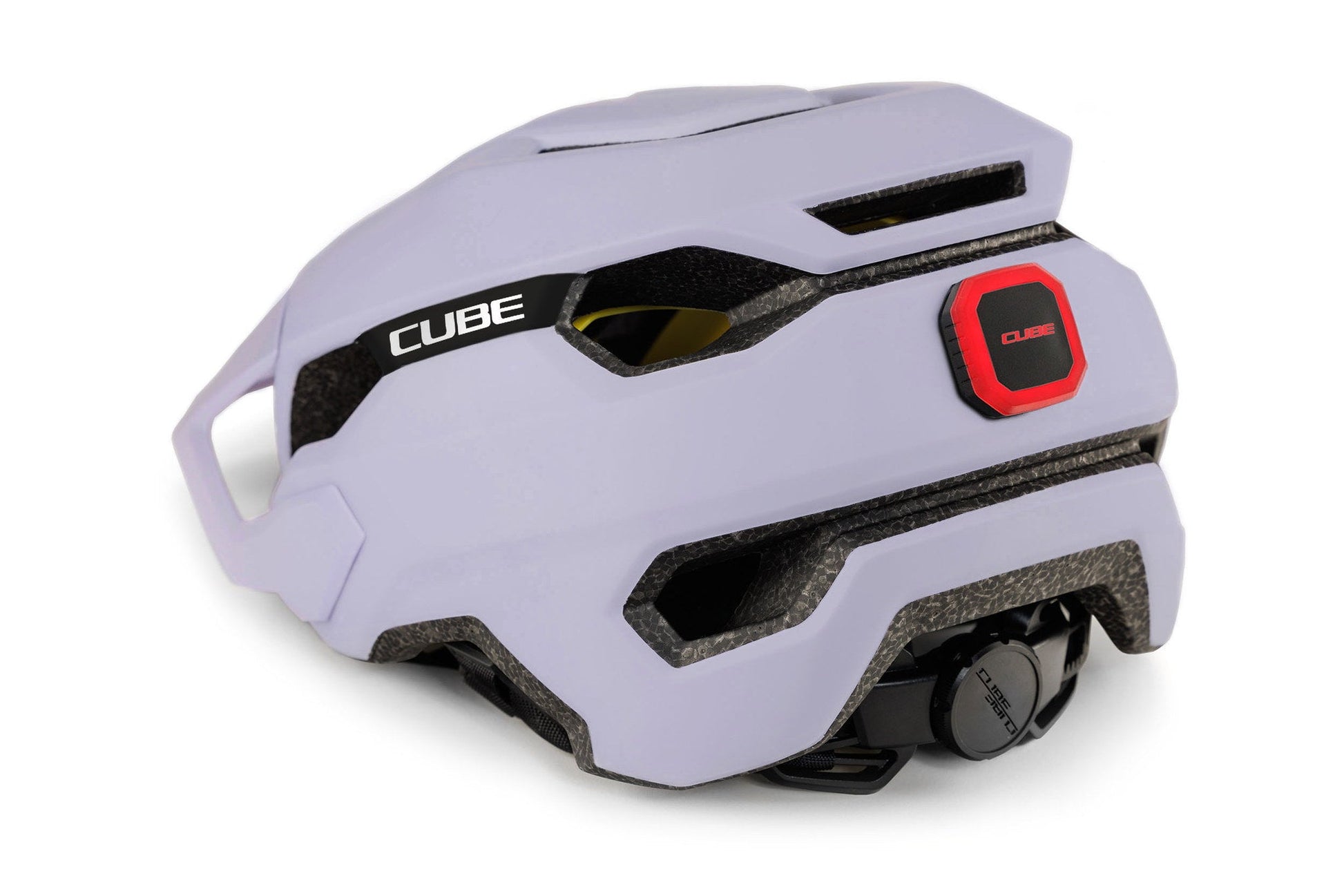 CUBE Helm STRAY in lilac – Detailansicht 5