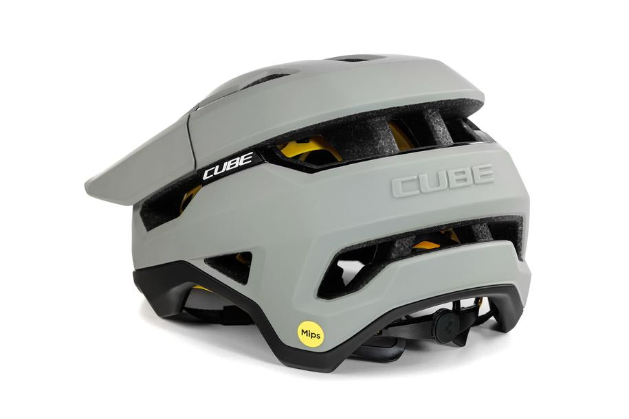 CUBE Helm TROOPER in grey – Detailansicht 3