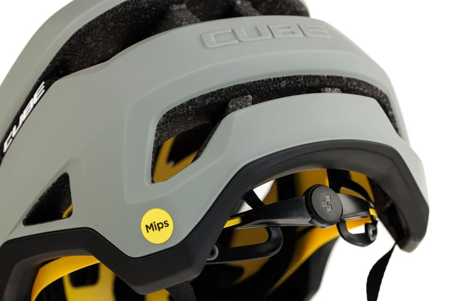 CUBE Helm TROOPER in grey – Detailansicht 4