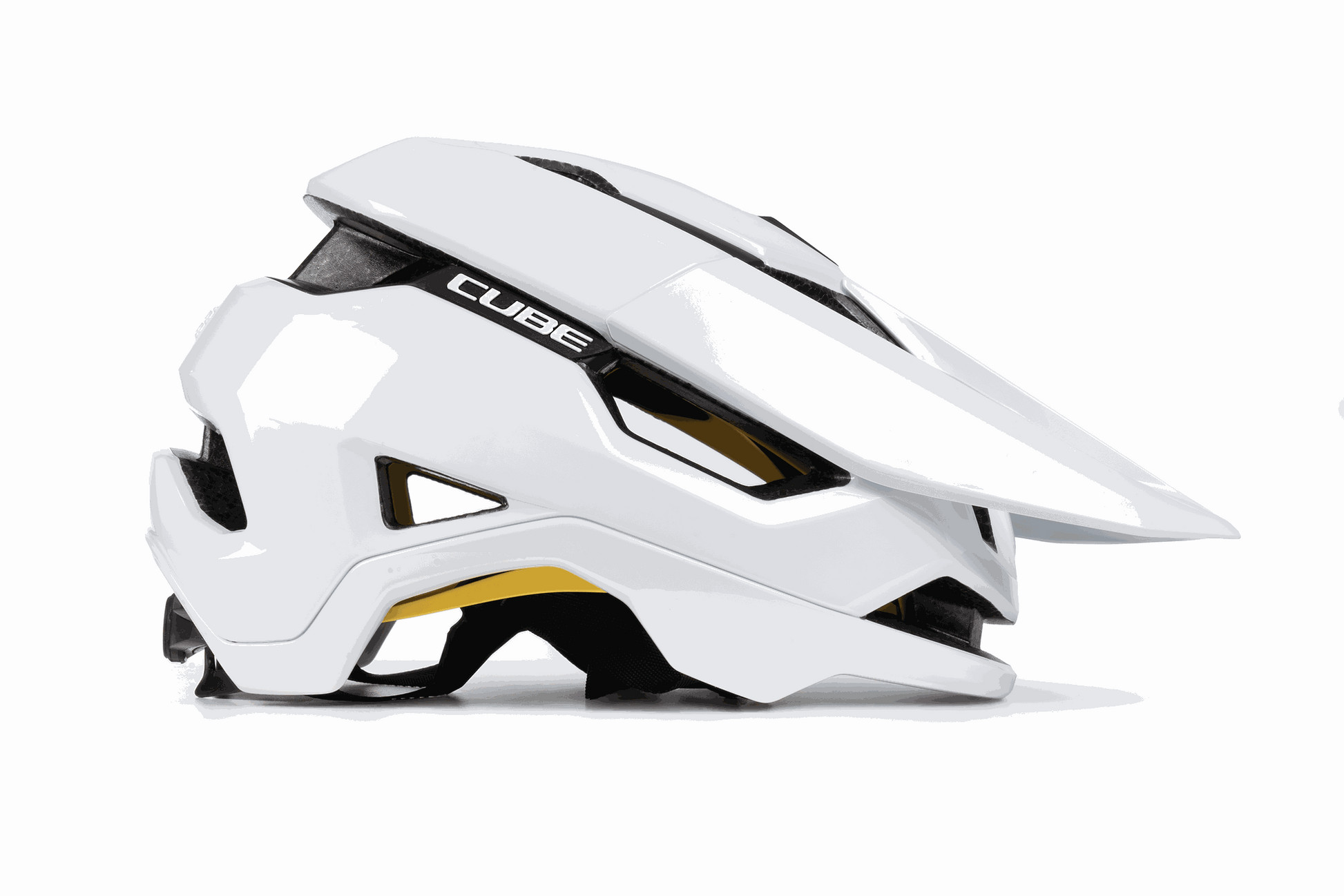 CUBE Helm TROOPER in white – Detailansicht 1
