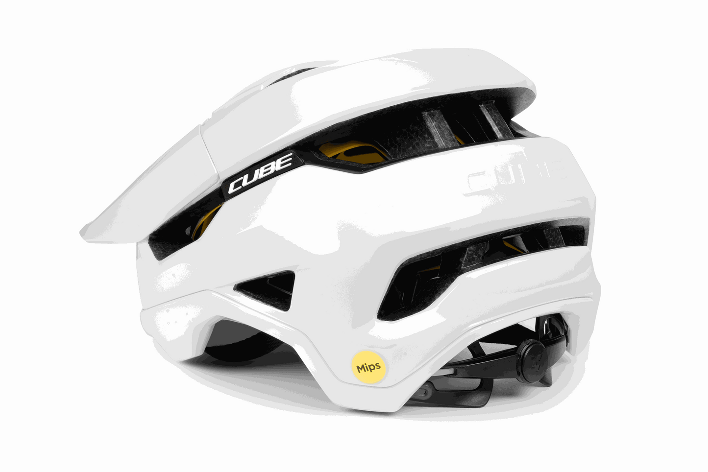 CUBE Helm TROOPER in white – Detailansicht 3