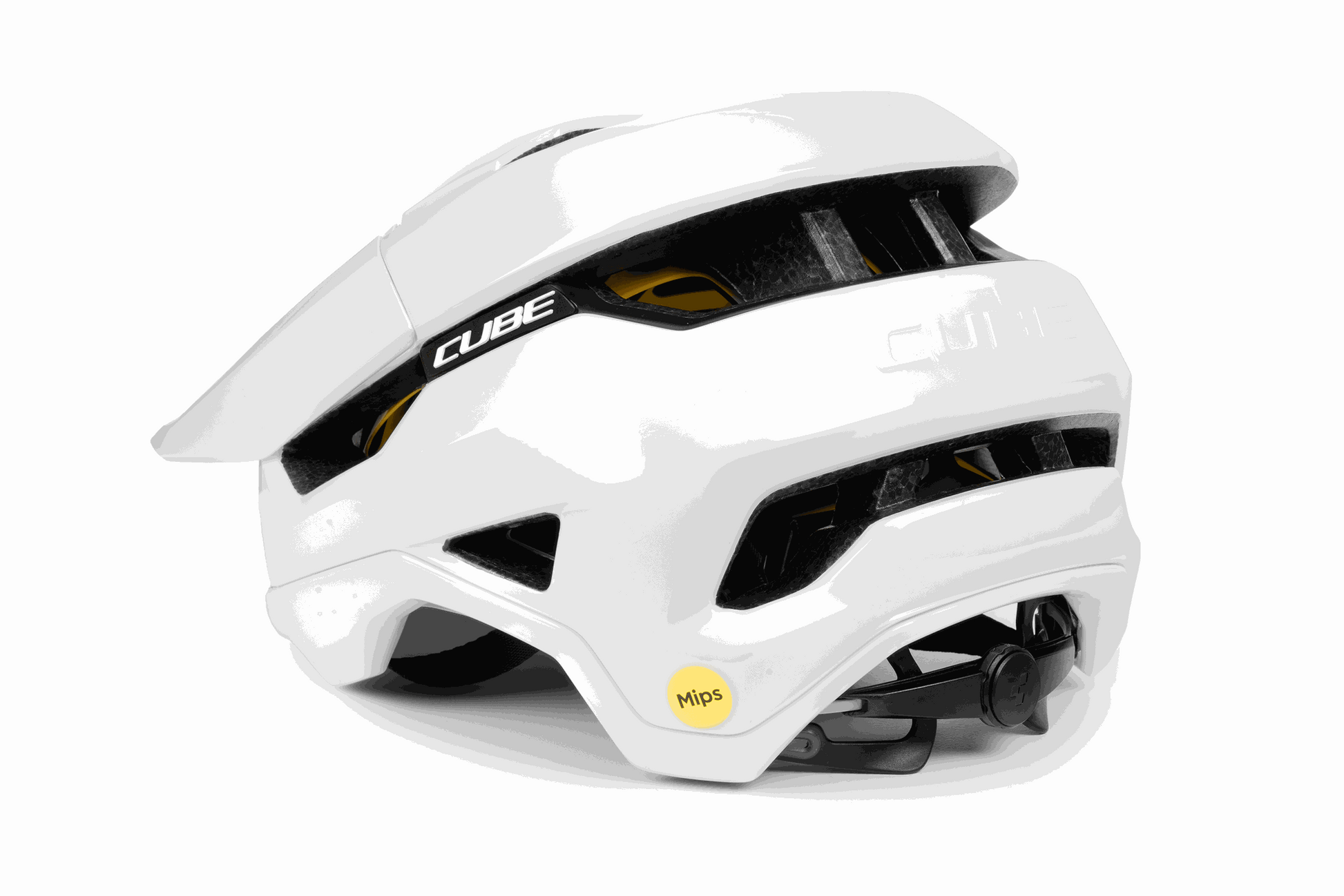 CUBE Helm TROOPER in white – Detailansicht 3