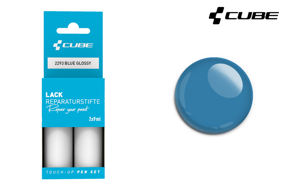 CUBE Lackstift Set BLUE glossy 2293