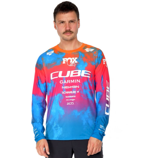 CUBE MTB Trikot X Actionteam langarm