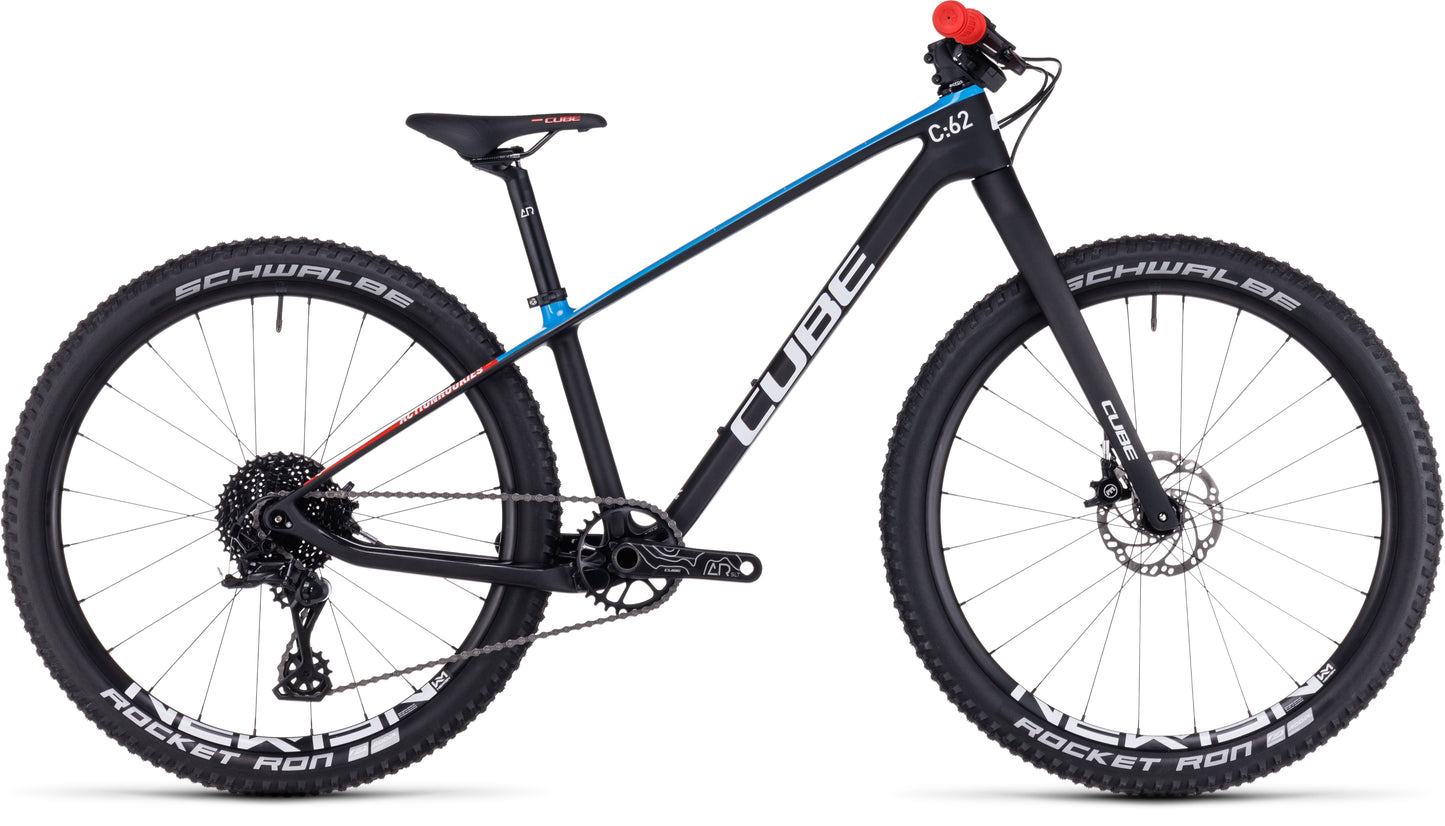 CUBE Elite 240 C:62 Pro carbon´n´blue´n´red 2024