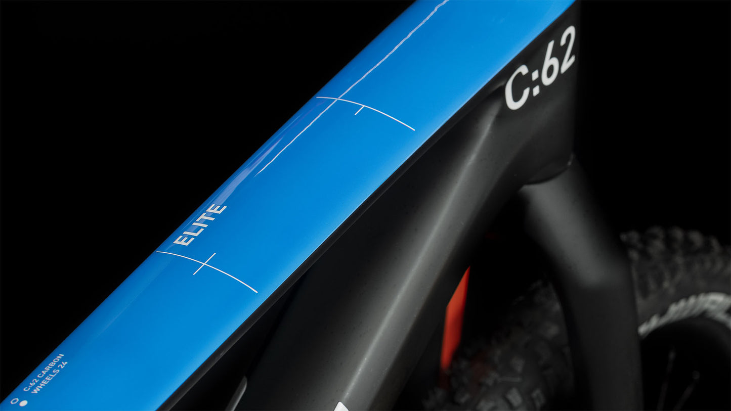 CUBE Elite 240 C:62 SLX carbon´n´blue´n´red 2024