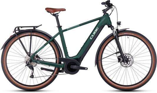 CUBE Touring Hybrid ONE 625 darkgreen´n´green 2024