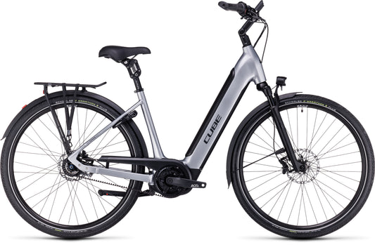 CUBE Supreme RT Hybrid SLX 625 polarsilver´n´black Easy Entry 2024