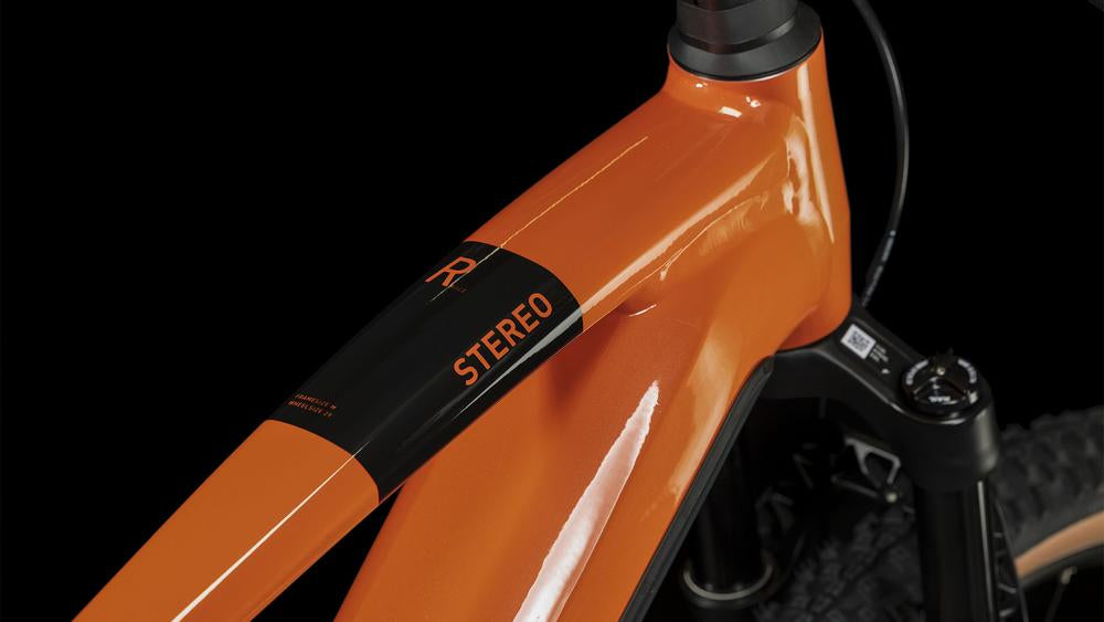 CUBE Stereo Hybrid 120 Race 750 sparkorange´n´black 2024