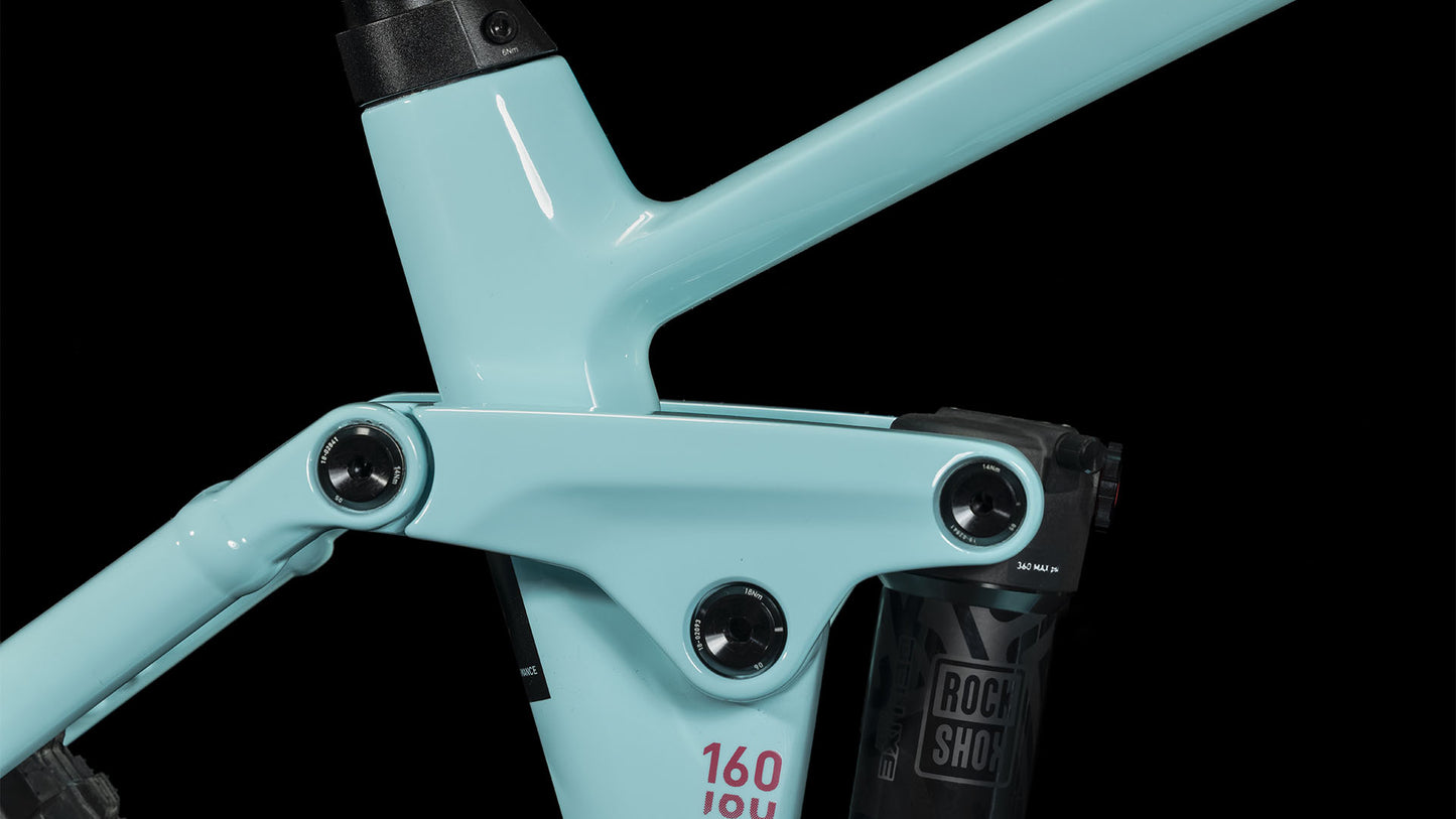 CUBE Stereo Hybrid 160 HPC Race 750 27.5 iceblue´n´black 2024