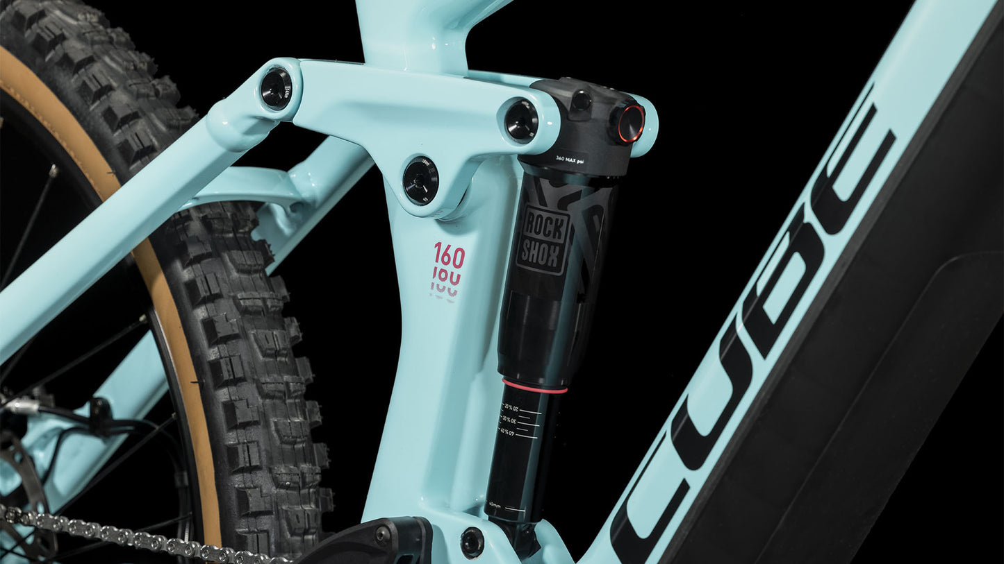 CUBE Stereo Hybrid 160 HPC Race 750 27.5 iceblue´n´black 2024