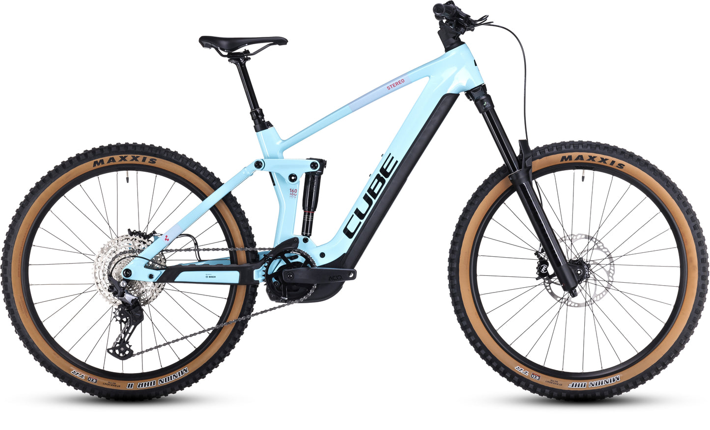 CUBE Stereo Hybrid 160 HPC Race 750 27.5 iceblue´n´black 2024