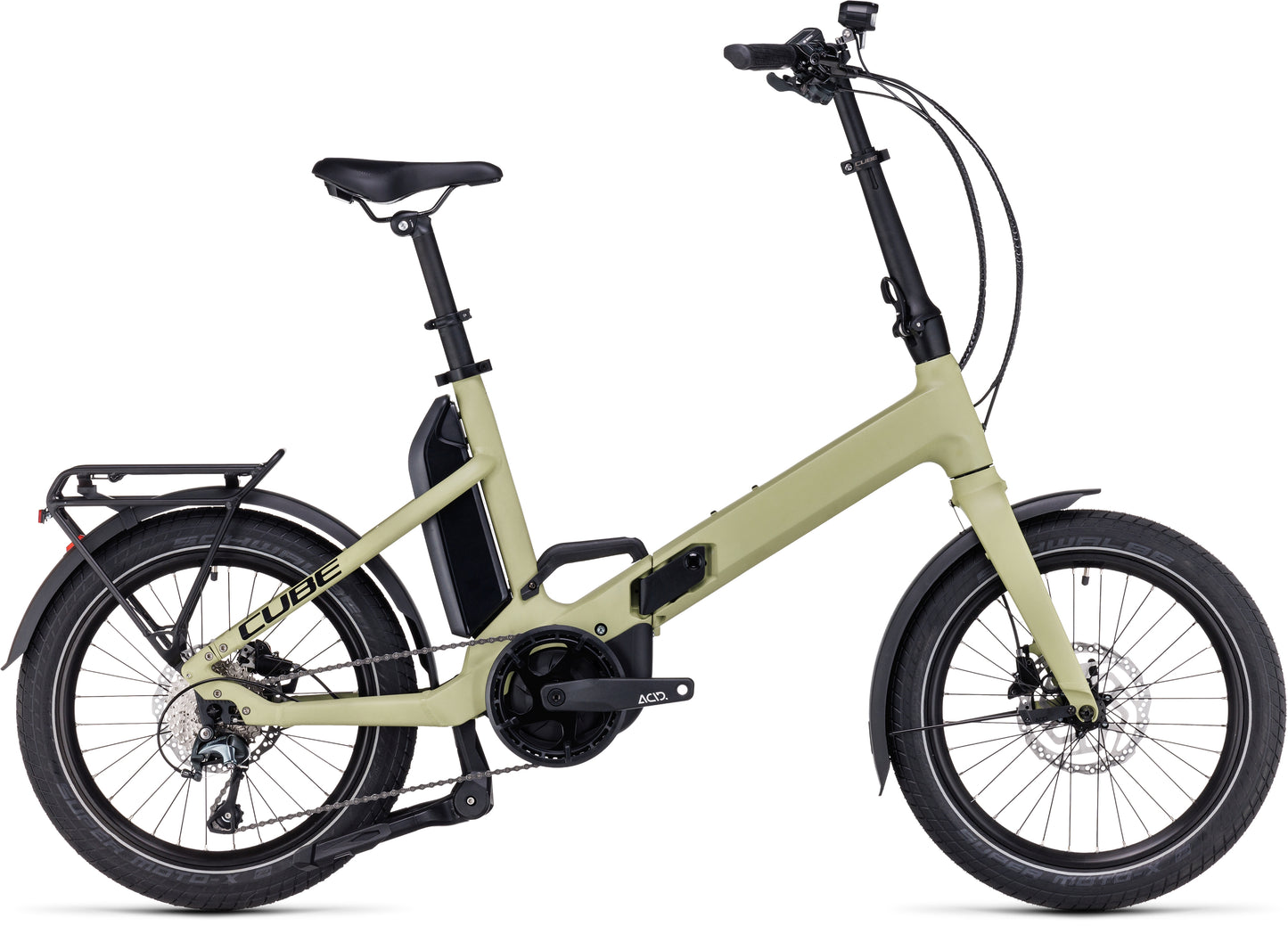 CUBE Fold Sport Hybrid 500 green´n´black 2024